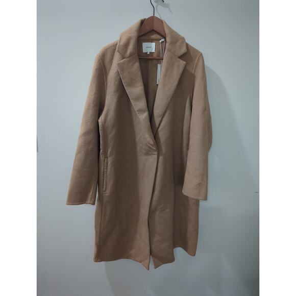 Vince Tan Wool Coat - Picture 4 of 7